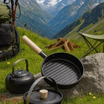 Outdoor Cooking Set – Portable Camping Cookware Kit with Pot, Pan & Kettle | Lightweight Travel Cook Set by Vintoba