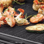 Barbecue Non-Stick Grilling Mat | Reusable Teflon BBQ Mesh Sheet for Outdoor Cooking & Kitchen Essentials – Vintoba