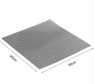 Barbecue Non-Stick Grilling Mat | Reusable Teflon BBQ Mesh Sheet for Outdoor Cooking & Kitchen Essentials – Vintoba