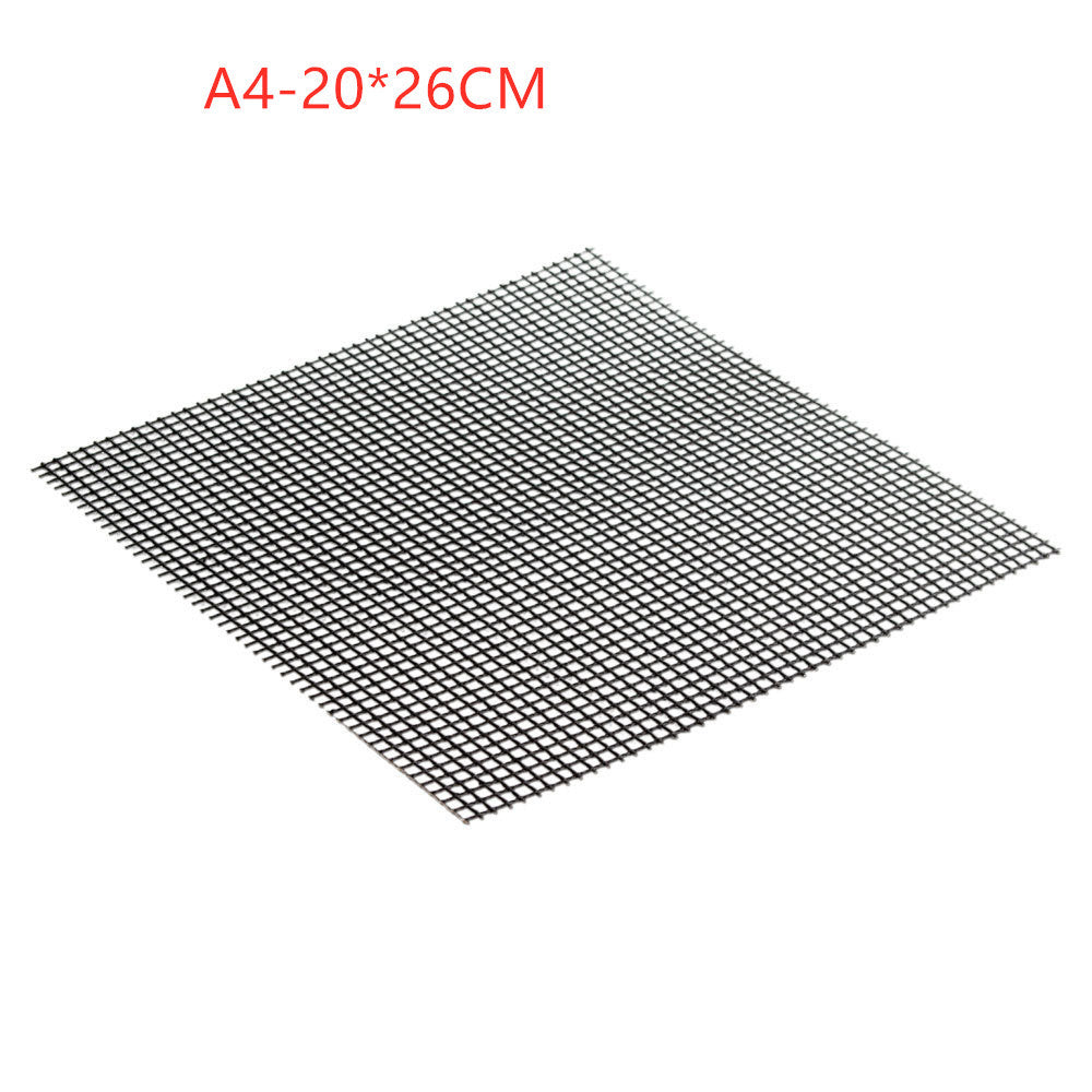 Barbecue Non-Stick Grilling Mat | Reusable Teflon BBQ Mesh Sheet for Outdoor Cooking & Kitchen Essentials – Vintoba