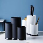 Multifunctional Knife Holder & Cutting Board Rack | TPR Material Waterproof Kitchen Organizer | Vintoba Storage Solutions