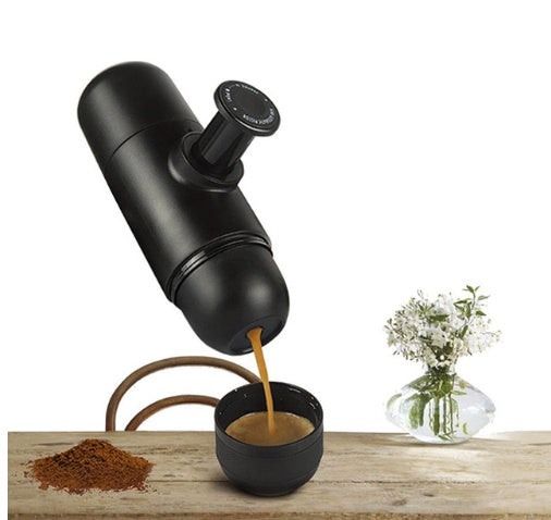 Condensed Portable Mini Coffee Machine | Manual Espresso Maker for Travel & Home – Vintoba