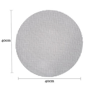 Barbecue Non-Stick Grilling Mat | Reusable Teflon BBQ Mesh Sheet for Outdoor Cooking & Kitchen Essentials – Vintoba