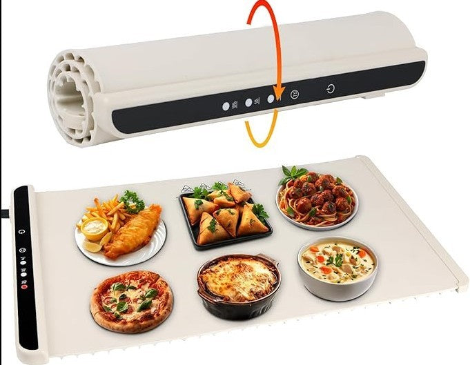 Flexible Heated Board | Foldable Nano-Silicone Electric Warming Tray for Kitchen & Home – Vintoba Smart Heating Mat