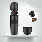 Condensed Portable Mini Coffee Machine | Manual Espresso Maker for Travel & Home – Vintoba