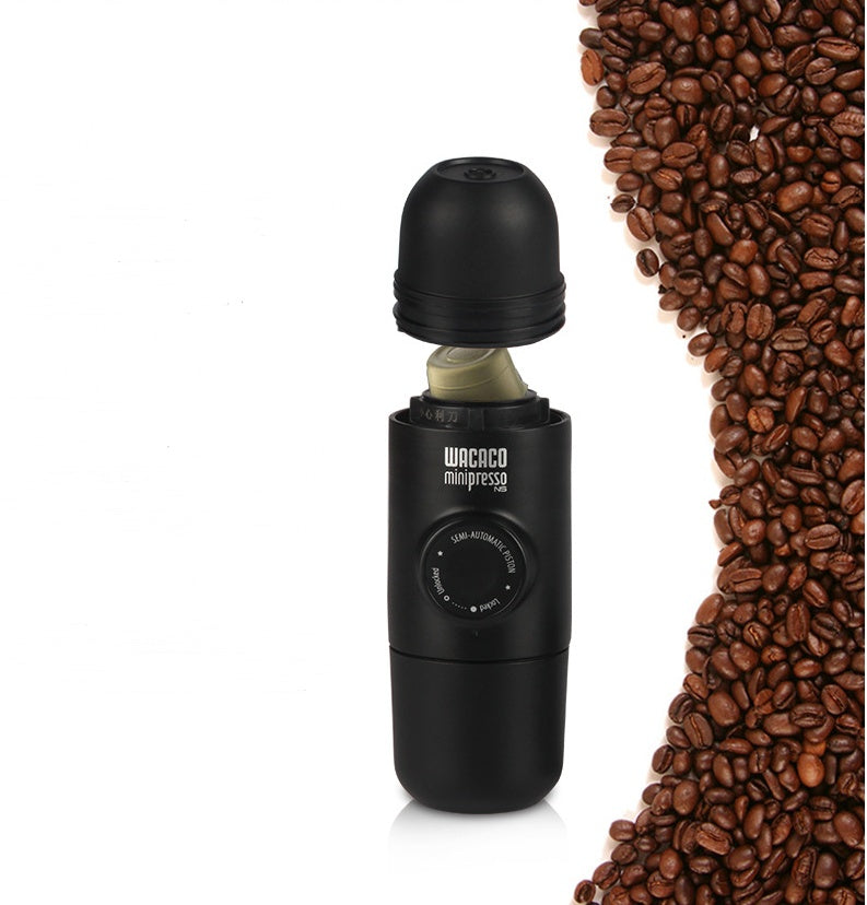 Condensed Portable Mini Coffee Machine | Manual Espresso Maker for Travel & Home – Vintoba