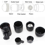 Condensed Portable Mini Coffee Machine | Manual Espresso Maker for Travel & Home – Vintoba