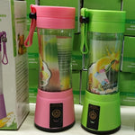 Portable Blender USB Rechargeable Mini Juicer | 6-Blade Smoothie & Fruit Mixer – Vintoba