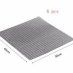 Barbecue Non-Stick Grilling Mat | Reusable Teflon BBQ Mesh Sheet for Outdoor Cooking & Kitchen Essentials – Vintoba