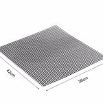 Barbecue Non-Stick Grilling Mat | Reusable Teflon BBQ Mesh Sheet for Outdoor Cooking & Kitchen Essentials – Vintoba