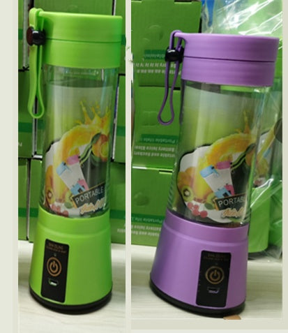 Portable Blender USB Rechargeable Mini Juicer | 6-Blade Smoothie & Fruit Mixer – Vintoba
