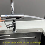 Kitchen Faucet Waterfall Outlet Nozzle | 360° Rotating Splash-Proof Bubbler Attachment – Vintoba Kitchen Gadgets