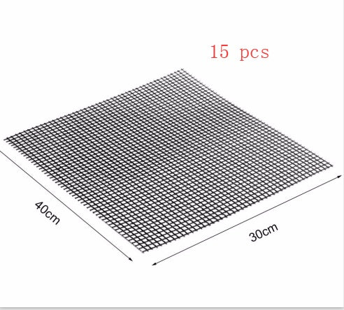 Barbecue Non-Stick Grilling Mat | Reusable Teflon BBQ Mesh Sheet for Outdoor Cooking & Kitchen Essentials – Vintoba