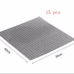 Barbecue Non-Stick Grilling Mat | Reusable Teflon BBQ Mesh Sheet for Outdoor Cooking & Kitchen Essentials – Vintoba