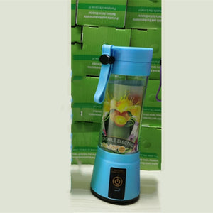 Portable Blender USB Rechargeable Mini Juicer | 6-Blade Smoothie & Fruit Mixer – Vintoba