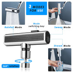 Kitchen Faucet Waterfall Outlet Nozzle | 360° Rotating Splash-Proof Bubbler Attachment – Vintoba Kitchen Gadgets
