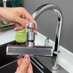 Kitchen Faucet Waterfall Outlet Nozzle | 360° Rotating Splash-Proof Bubbler Attachment – Vintoba Kitchen Gadgets