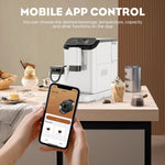 D5 Tuya App Espresso Cappuccino Maker Fully Automatic Coffee Machine With Grinder