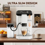 D5 Tuya App Espresso Cappuccino Maker Fully Automatic Coffee Machine With Grinder