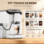 D5 Tuya App Espresso Cappuccino Maker Fully Automatic Coffee Machine With Grinder