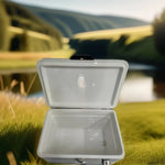 51 Liter Stainless Steel Portable Cooler Box Multi-Functional Dual-Purpose Cold/Warm Food/Beverage Ice Chest for Camping