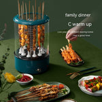 Automatic Multi-Function Smoke-Free Skewers Machine | Electric Indoor BBQ Grill for Kebabs & Meat | Vintoba Kitchen Tools