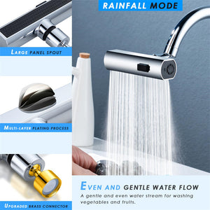 Kitchen Faucet Waterfall Outlet Nozzle | 360° Rotating Splash-Proof Bubbler Attachment – Vintoba Kitchen Gadgets