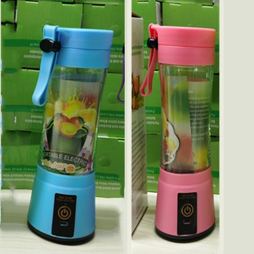 Portable Blender USB Rechargeable Mini Juicer | 6-Blade Smoothie & Fruit Mixer – Vintoba